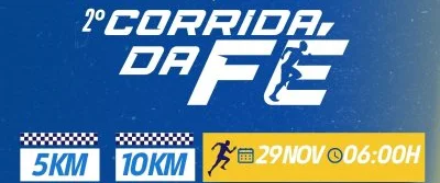 Capa do evento Corrida da Fé