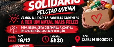 Capa do evento Treinão Solidário Pelotão Quênia