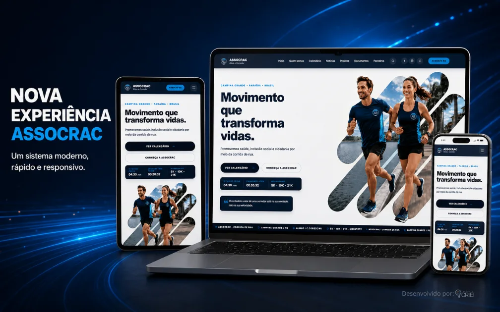 ASSOCRAC lança novo site